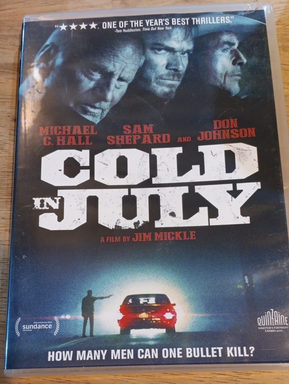Cold in July DVD